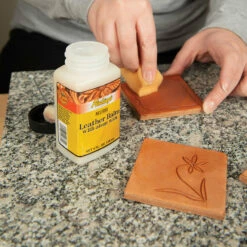 Dressing Sponge 1" H X 6" L X 4" W -Leather Goods Sales Shop 50 1985 1