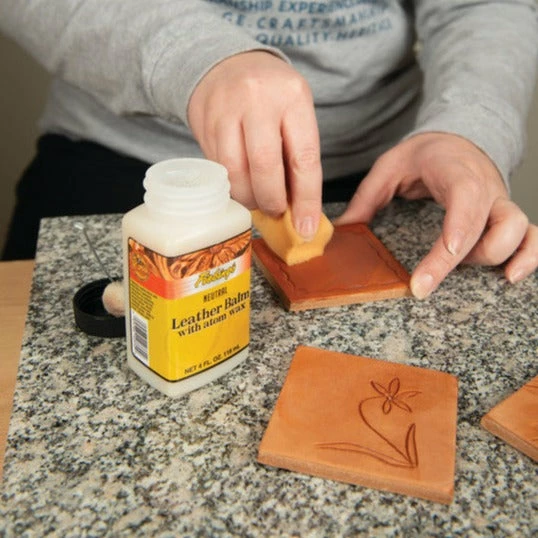 Fiebing's Leather Balm With Atom Wax, Neutral, 4 Oz. 4 Fiebing's Leather Balm With Atom Wax, Neutral, 4 Oz. - Image 4