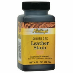 Fiebing's Leather Stain, 4 Oz. -Leather Goods Sales Shop 50 4491 GO 5