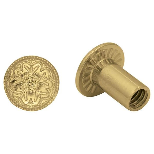 #D5041 Chicago Screws, Floral, Post Only 3 #D5041 Chicago Screws, Floral, Post Only - Image 3
