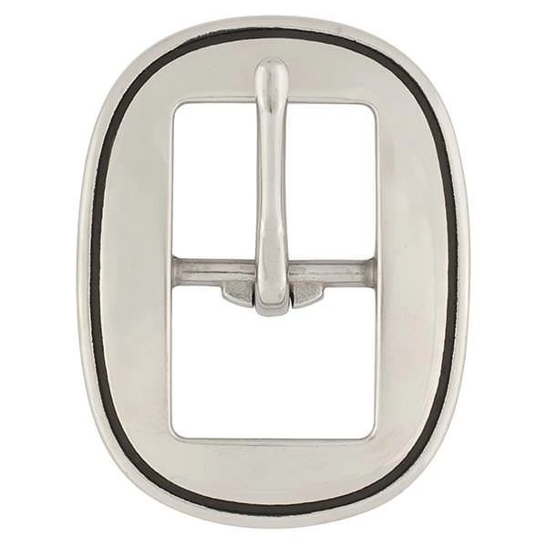 Jeremiah Watt Accented Smooth And Grooved Oval Buckle 4 Jeremiah Watt Accented Smooth And Grooved Oval Buckle - Image 4