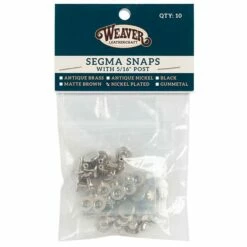 10-Pack Of #2205 Segma Snaps -Leather Goods Sales Shop 52675 1