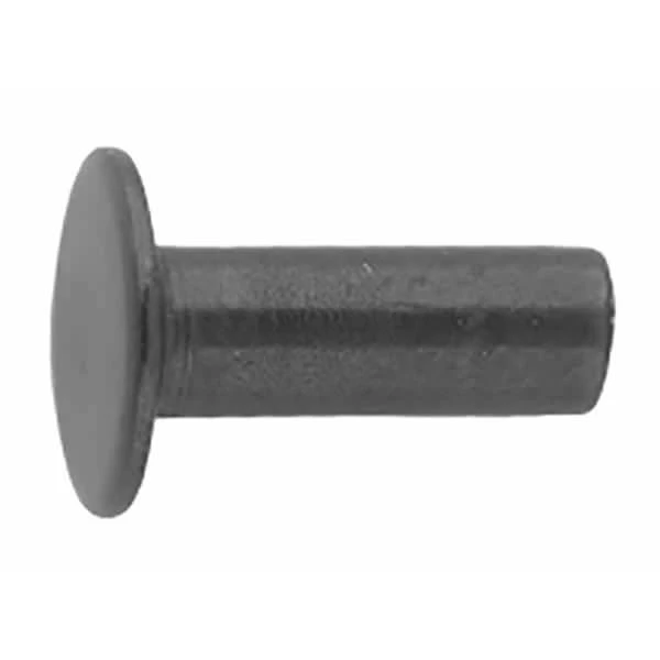 100-Pack Of #104 Tubular Rivets, Black 2 100-Pack Of #104 Tubular Rivets, Black - Image 2