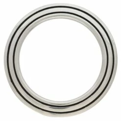 Jeremiah Watt Smooth And Grooved Breast Collar Ring,
