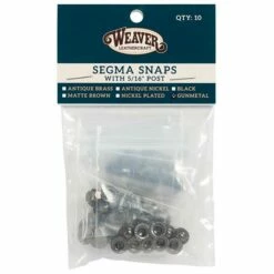 10-Pack Of #2205 Segma Snaps -Leather Goods Sales Shop 54772 1