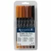 6-Pack Leather Dye Pens