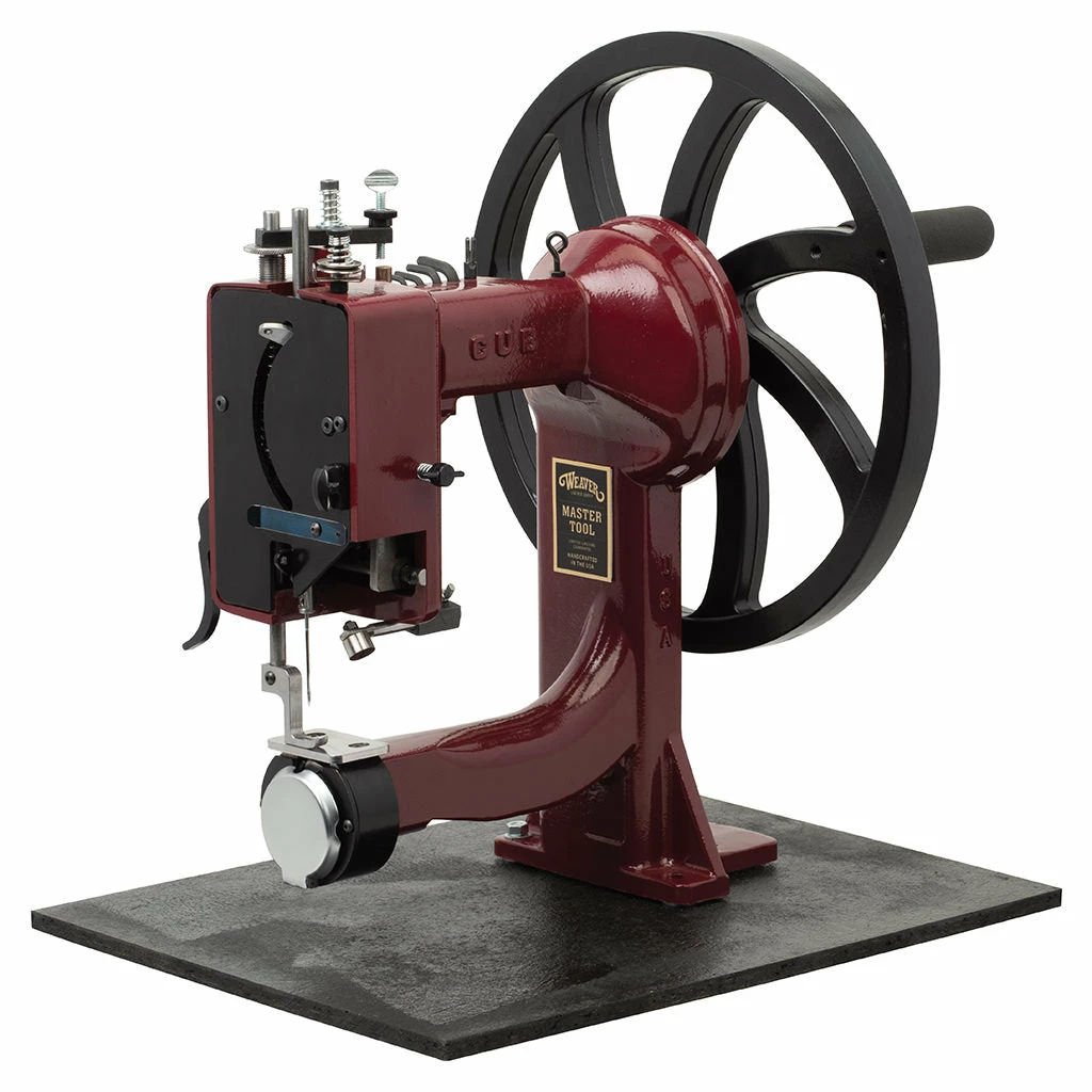 Master Tool Cub Manual Leather Sewing Machine, Aluminum 1 Master Tool Cub Manual Leather Sewing Machine, Aluminum