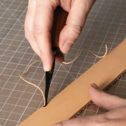 Quick Change Edge Beveler, Handle With 5 Blades 13 Quick Change Edge Beveler, Handle With 5 Blades -Leather Goods Sales Shop 65 2988 4