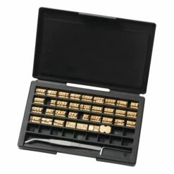 Brass Imprint Set -Leather Goods Sales Shop 66000 03copy