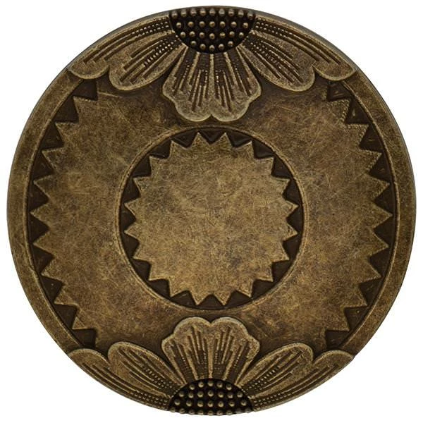 Jeremiah Watt Saltlick Flower Concho, 1-1/2" 4 Jeremiah Watt Saltlick Flower Concho, 1-1/2" - Image 4