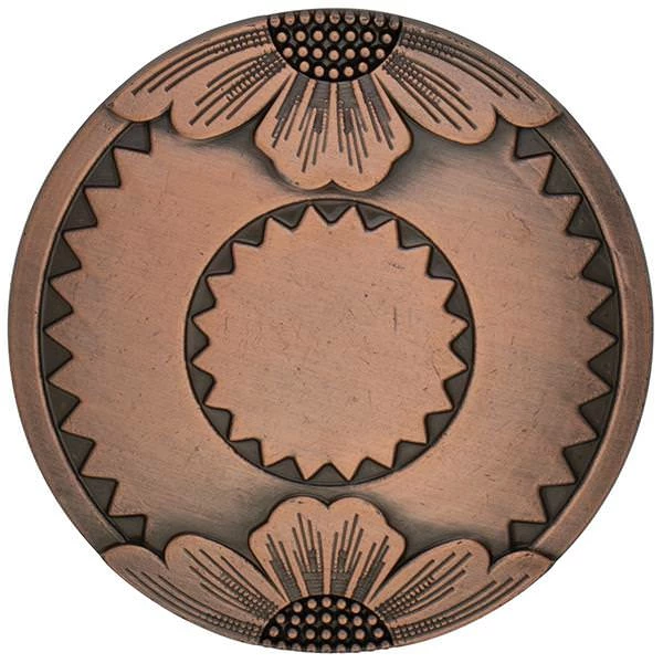 Jeremiah Watt Saltlick Flower Concho, 1-1/2" 2 Jeremiah Watt Saltlick Flower Concho, 1-1/2" - Image 2