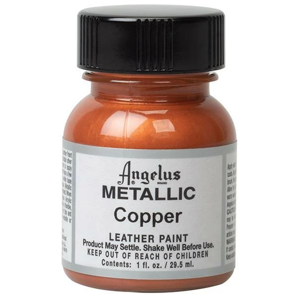 Angelus® Metallic Leather Paint, 1 Oz. 3 Angelus® Metallic Leather Paint, 1 Oz. - Image 3
