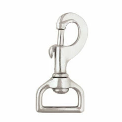 #017 Flat Swivel Snap -Leather Goods Sales Shop ChromeBrass