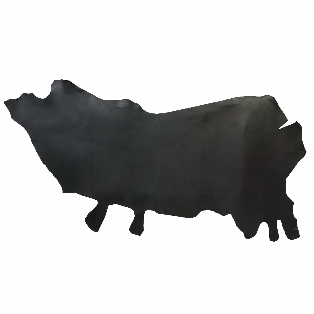 Black Veg Tanned Strap Leather, 7/8 Oz. 4 Black Veg Tanned Strap Leather, 7/8 Oz. - Image 4