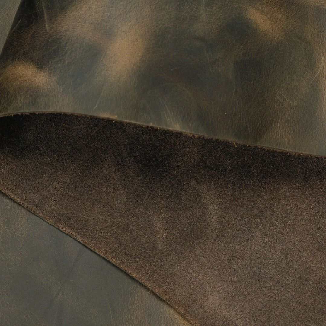 Santa Rosa Oily Pull-Up Leather Side, 3-4 Oz. 5 Santa Rosa Oily Pull-Up Leather Side, 3-4 Oz. - Image 5