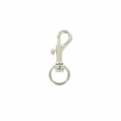 1/2" Nickel, Bolt Swivel Snap Hook, Zinc Alloy, #P-1801-NP