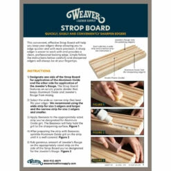 Weaver Strop Board Kit 15 Weaver Strop Board Kit -Leather Goods Sales Shop StropBoardKitProductManual