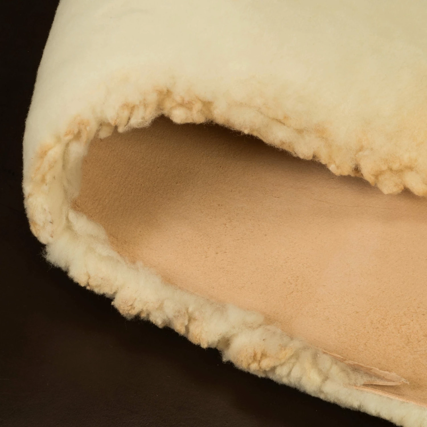 Veg Tanned Saddle Shearling, Natural 2 Veg Tanned Saddle Shearling, Natural - Image 2