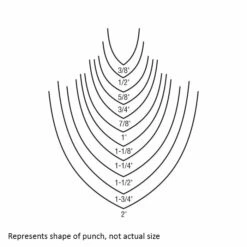 Master Tool English Point Punch -Leather Goods Sales Shop englishpointstrapendpunchsizes2 ed3ab56e 52e7 46b1 be6e bce7b3e01e34