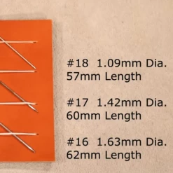 John James Saddler's Harness Needles 17 John James Saddler's Harness Needles -Leather Goods Sales Shop needlesizeexamplecopy