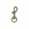 1/2" Antique Brass, Bolt Swivel Snap Hook, Solid Brass, #P-1923-ANTB