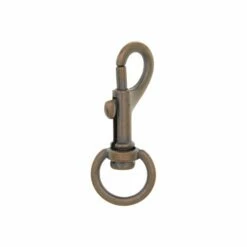 1/2" Antique Brass, Bolt Swivel Snap Hook, Zinc Alloy, #P-1801-ANTB -Leather Goods Sales Shop ohio travel bag 1 2 antique brass bolt swivel snap hook zinc alloy p 1801 antb p 1801 antb 15726938947668 04b9c556 4b59 47e2 956c 2e0ca0c94c40