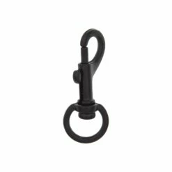1/2" Matte Black, Bolt Swivel Snap Hook, Zinc Alloy, #P-1801-BLK -Leather Goods Sales Shop ohio travel bag 1 2 matte black bolt swivel snap hook zinc alloy p 1801 blk p 1801 blk 15726939766868 7742209d 64da 46b7 bfb7 a1e64d5a1a48