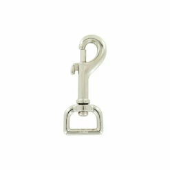 3/4" Shiny Nickel, Bolt Swivel Snap, Zinc Alloy, #P-3219-3-4-NP