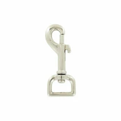 3/4" Shiny Nickel, Bolt Swivel Snap, Zinc Alloy, #P-3219-3-4-NP -Leather Goods Sales Shop ohio travel bag 3 4 shiny nickel bolt swivel snap zinc alloy p 3219 3 4 np p 3219 3 4 np 38160191455455 1080xcopy