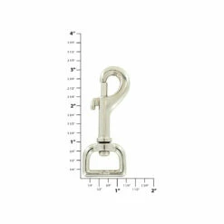 3/4" Shiny Nickel, Bolt Swivel Snap, Zinc Alloy, #P-3219-3-4-NP -Leather Goods Sales Shop ohio travel bag 3 4 shiny nickel bolt swivel snap zinc alloy p 3219 3 4 np p 3219 3 4 np 38160191684831 1080xcopy