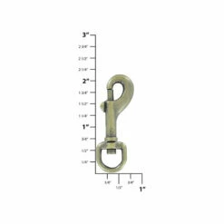 3/8" Antique Brass, Bolt Swivel Snap Hook, Zinc Alloy, #P-815-ANTB -Leather Goods Sales Shop ohio travel bag 3 8 antique brass bolt swivel snap hook zinc alloy p 815 antb p 815 antb 30377788473543 900xcopy