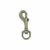 3/8" Antique Brass, Bolt Swivel Snap Hook, Zinc Alloy, #P-815-ANTB