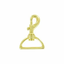 1 1/2" Brass, Bolt Swivel Snap Hook, Zinc Alloy, #P-1753-BP
