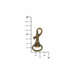 1/2" Antique Brass, Bolt Swivel Snap Hook, Zinc Alloy-PK4, #P-1723-ANTB -Leather Goods Sales Shop ohio travel bag swivel snaps 1 2 antique brass bolt swivel snap hook zinc alloy pk4 p 1723 antb p 1723 antb 38128959357151 1080xcopy