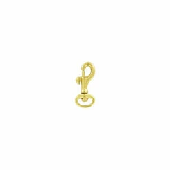 1/2" Brass, Bolt Swivel Snap Hook, Solid Brass, #P-1923-SB