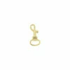 1/2" Gold, Bolt Swivel Snap Hook, Zinc Alloy-PK4, #P-1723-GOLD