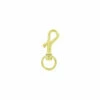1/2" Shiny Gold, Bolt Swivel Snap Hook, Zinc Alloy, #P-1801-BP