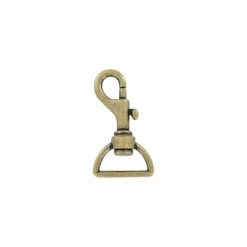 1" Antique Brass, Bolt Swivel Snap Hook, Zinc Alloy, #P-2106-ANTB -Leather Goods Sales Shop ohio travel bag swivel snaps 1 antique brass bolt swivel snap hook zinc alloy p 2106 antb p 2106 antb 38471566950623 1080xcopy