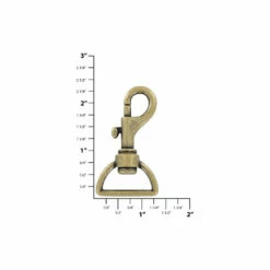 1" Antique Brass, Bolt Swivel Snap Hook, Zinc Alloy, #P-2106-ANTB -Leather Goods Sales Shop ohio travel bag swivel snaps 1 antique brass bolt swivel snap hook zinc alloy p 2106 antb p 2106 antb 38471567016159 1080xcopy