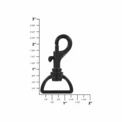 1" Matte Black, Bolt Swivel Snap Hook, Zinc Alloy, #P-2106-BLK -Leather Goods Sales Shop ohio travel bag swivel snaps 1 black bolt swivel snap hook zinc alloy p 2106 blk p 2106 blk 30377799876807 900xcopy