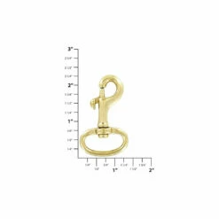 1" Brass, Bolt Swivel Snap Hook, Solid Brass, #P-1928 -Leather Goods Sales Shop ohio travel bag swivel snaps 1 brass bolt swivel snap hook solid brass p 1928 p 1928 30563961798855 1080xcopy