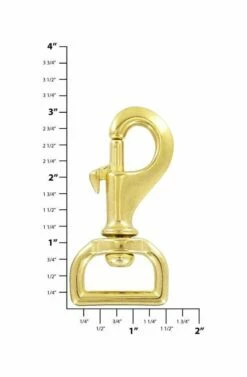 1" Shiny Brass, Bolt Swivel Snap Hook, Solid Brass, #P-1930 -Leather Goods Sales Shop ohio travel bag swivel snaps 1 brass bolt swivel snap hook solid brass p 1930 p 1930 30377675227335 a6bb08a3 f435 4c91 80c5 22b8faaccb07