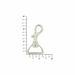 1" Nickel, Bolt Swivel Snap Hook, Zinc Alloy, #P-2106-NP -Leather Goods Sales Shop ohio travel bag swivel snaps 1 nickel bolt swivel snap hook zinc alloy p 2106 np p 2106 np 30562229452999 1080xcopy