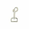 1" Shiny Nickel, Bolt Swivel Snap Hook, Zinc Alloy, #P-3134-NIC