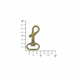 3/4" Antique Brass, Bolt Swivel Snap Hook, Zinc Alloy-PK4, #P-2103-ANTB -Leather Goods Sales Shop ohio travel bag swivel snaps 3 4 antique brass bolt swivel snap hook zinc alloy p 2103 antb p 2103 antb 30376921825479 1080xcopy