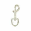3/4" Nickel, Bolt Swivel Snap Hook, Malleable Iron, #C-1041-3-4