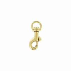 3/8" Brass, Bolt Swivel Snap Hook, Solid Brass, #P-1922-SB -Leather Goods Sales Shop ohio travel bag swivel snaps 3 8 brass bolt swivel snap hook solid brass p 1922 sb p 1922 sb 30377348694215 1080xcopy