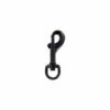 3/8" Matte Black, Bolt Swivel Snap Hook, Zinc Alloy, #P-815-BLK
