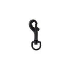 3/8" Matte Black, Bolt Swivel Snap Hook, Zinc Alloy, #P-815-BLK -Leather Goods Sales Shop ohio travel bag swivel snaps 3 8 matte black bolt swivel snap hook zinc alloy p 815 blk p 815 blk 38617779241183 1080xcopy