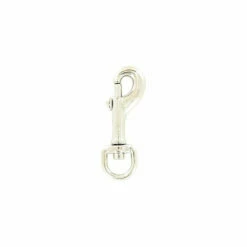 3/8" Shiny Nickel, Bolt Swivel Snap Hook, Zinc Alloy, #P-815-NP -Leather Goods Sales Shop ohio travel bag swivel snaps 3 8 nickel bolt swivel snap hook zinc alloy p 815 np p 815 np 29945042567367 1080xcopy
